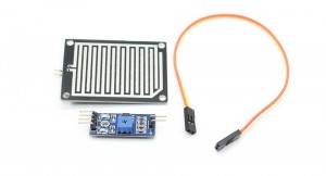 Foliar rain sensor module