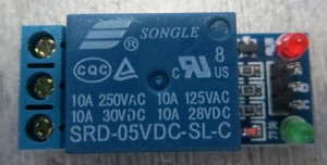 1 channel relay module