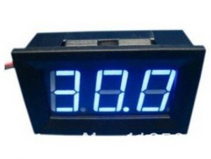 Digial Voltmeter Blue