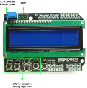 Arduino Shield LCD1602